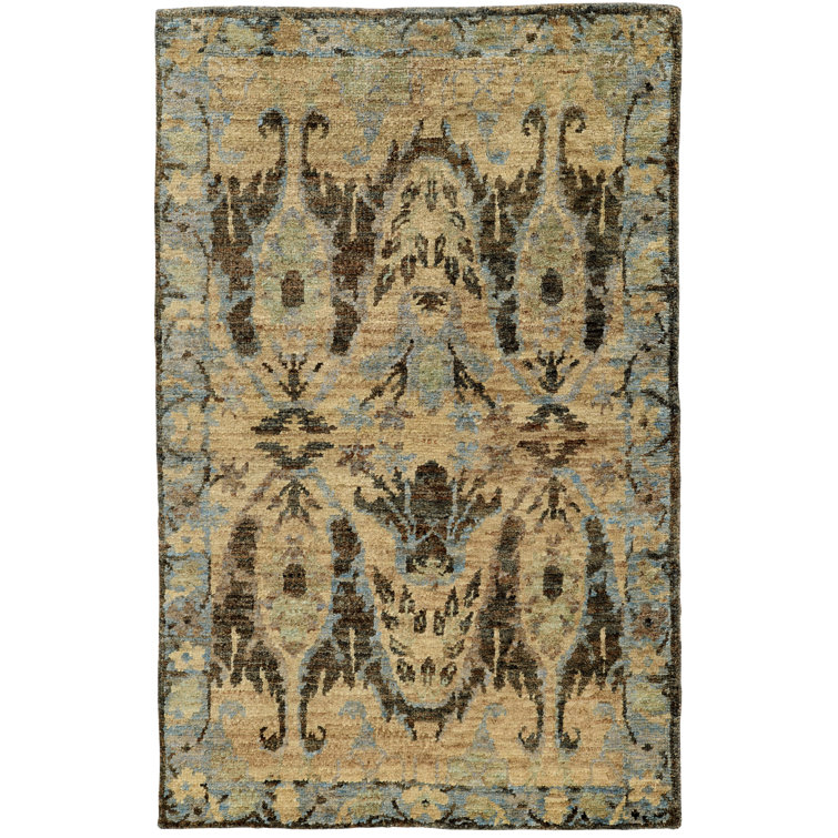 Tommy Bahama Home Ansley HandKnotted Jute/Sisal Oriental Area Rug in